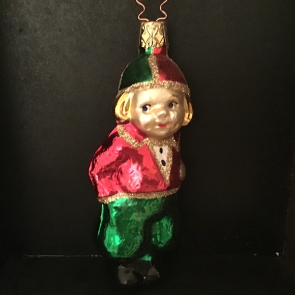 Set of Two Old World Christmas Glass Ornaments - Picture 4 of 6